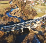 Rozpoczęto rozbiórkę starego mostu w Łęcznej