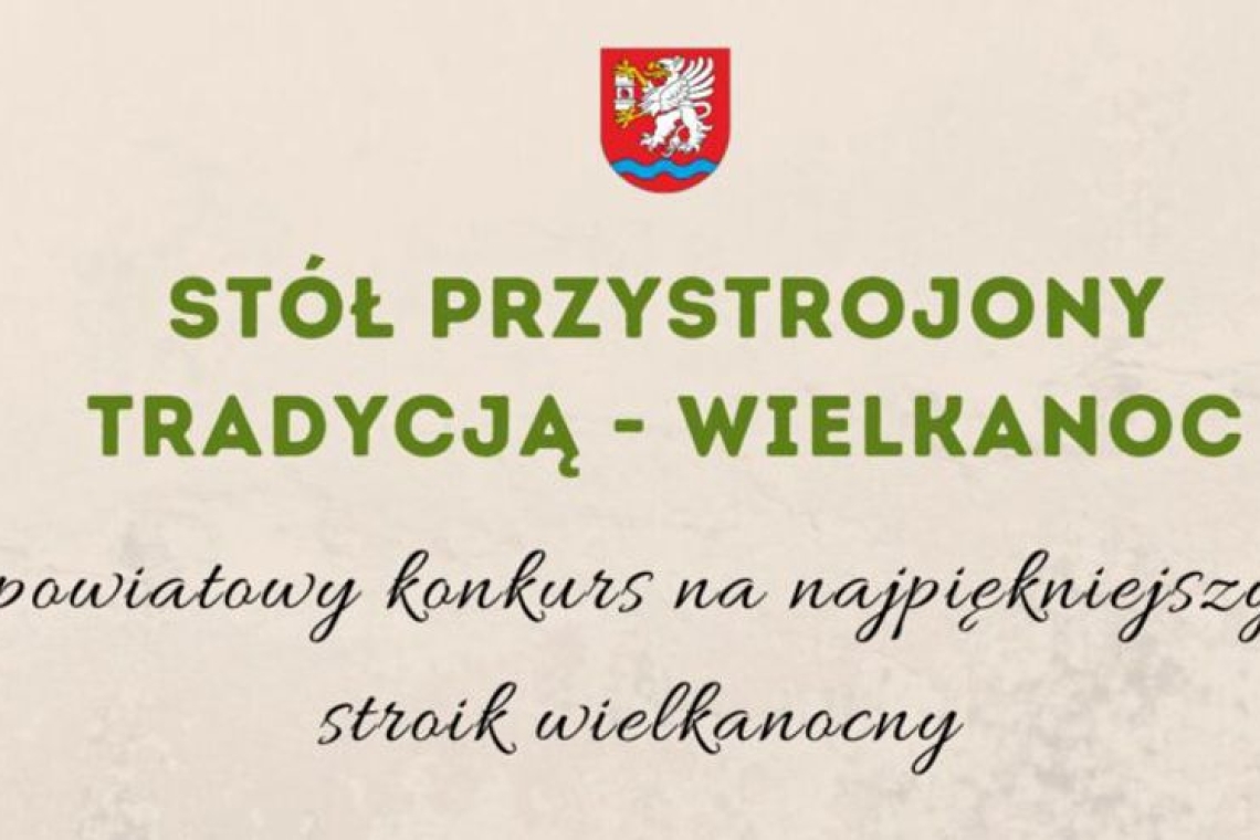 Powiatowy Konkurs na Stroik Wielkanocny