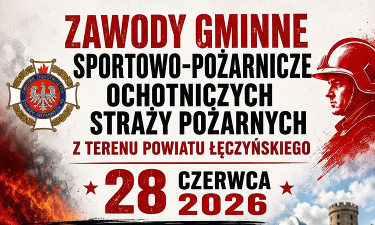 Gminne Zawody Sportowo-Pożarnicze OSP — 28 czerwca w Parku Podzamcze