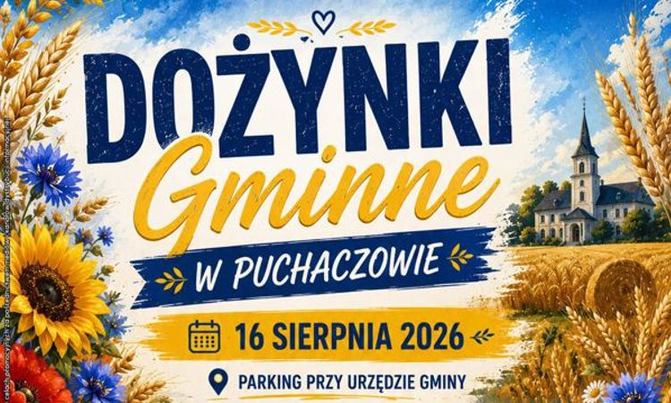 Dożynki Gminne w Puchaczowie już w najbliższą niedzielę.