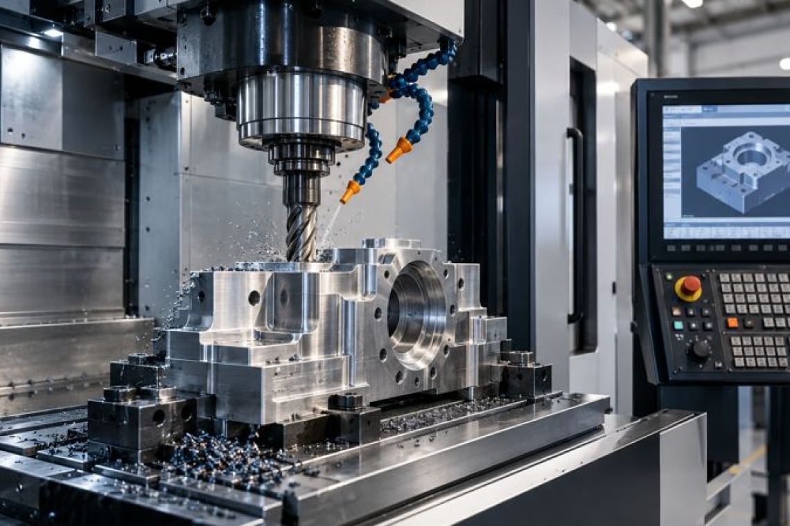 Centra CNC do obr&oacute;bki metali &ndash; jak wybrać maszynę zapewniającą precyzję i wysoką wydajność?
