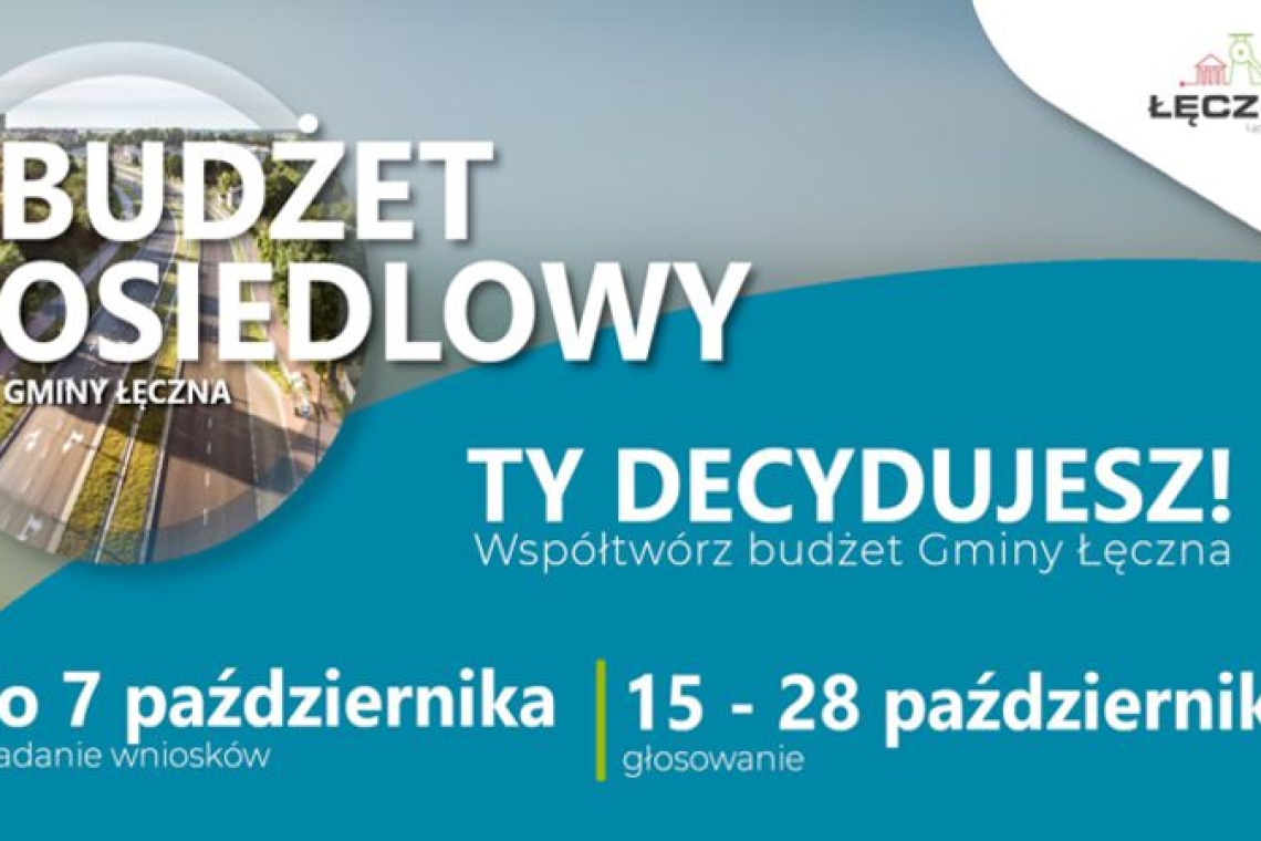 Ruszyło głosowanie w Budżecie Partycypacyjnym Łęcznej