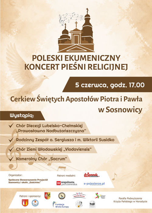 Poleski ekumeniczny koncert pieśni religijnej